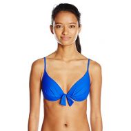 Body+Glove Body Glove Womens Smoothies Greta Solid Molded Cup Push Up Underwire Bikini Top Swimsuit