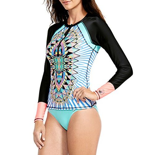  Body+Glove Body Glove Womens Look at Me Surfs Up Long Sleeve Rashguard