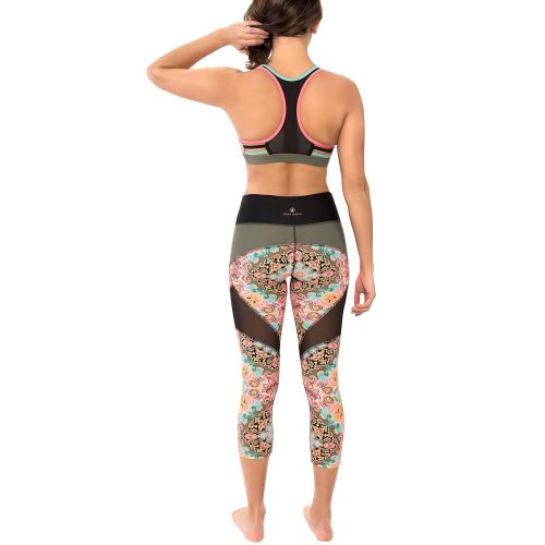  Body+Glove Body Glove Womens Crossover Pompei Propel Capri Leggings