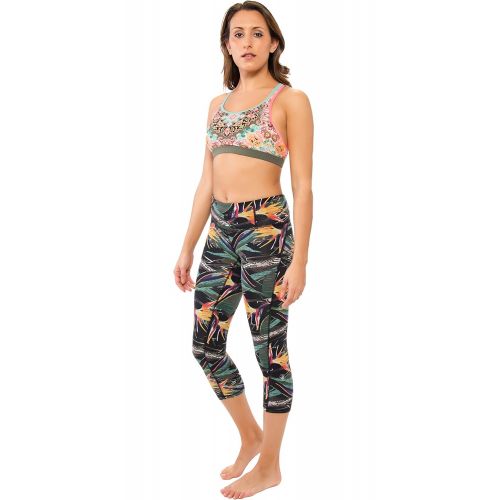  Body+Glove ODY Glove Womens Strelitzia Capri Leggings