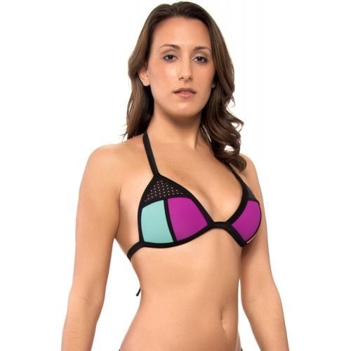  Body Glove Womens Bounce Love Triangle Bikini Top