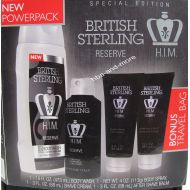 Body British Sterling Reserve H.I.M 4pc Gift Inside A Bonus Full Size Travel bag