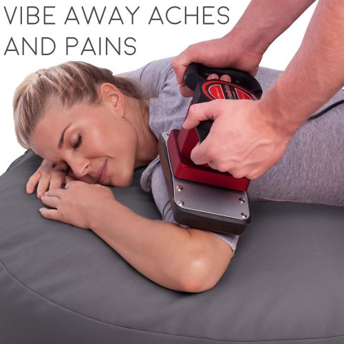  Body Back Companys Vibe Dual Speed Electric Professional Massager - Vibrating Chiropractor Tool for...