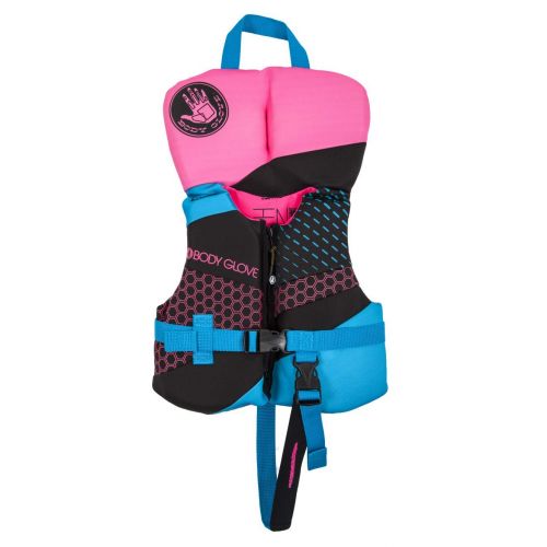  Body Glove 18224IAQUPNK Phantom PFD Life Vest  USCGA Approved Aqua-Pink, Aqua/Pink