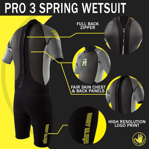  Body Glove Mens Pro 3 Spring Wetsuit