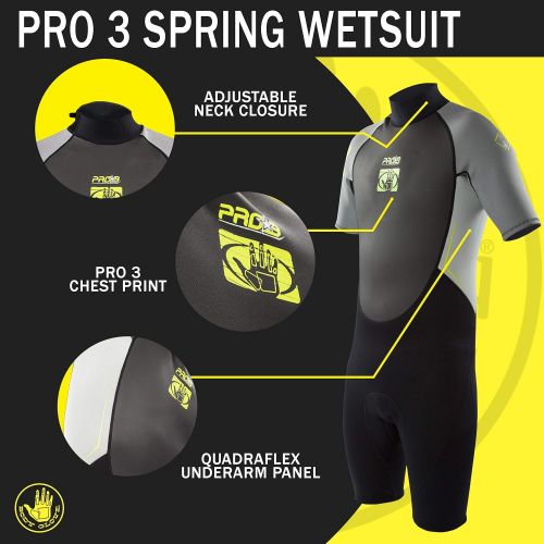  Body Glove Mens Pro 3 Spring Wetsuit