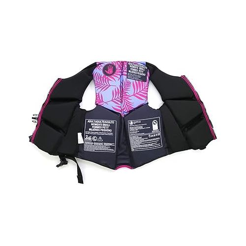  Body Glove Women's PFD - U.S. Coast Guard Approved PFD (Large, Palm Purple)