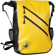 Body Glove Seaside Waterproof Floatable Backpack for Surfing, Kayaking, Hiking, Camping, Water Sports, Gym with Tablet/Laptop Sleeve,Yellow