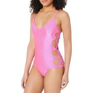 Body Glove Women's Standard Crissy One Piece Swimsuit with Strappy Side Detail