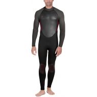 Body Glove Men's Wetsuit - UPF 50+ 3/2 MM Neoprene Back Zip Fullsuit (S-XXL)
