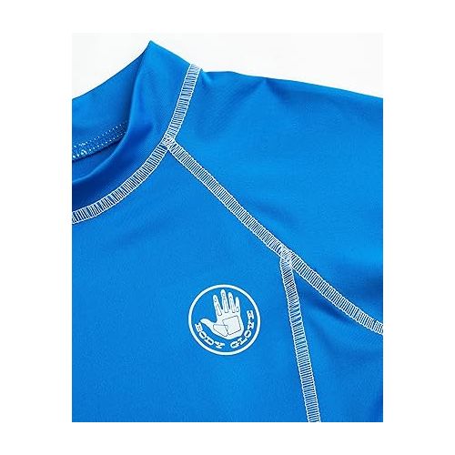  Body Glove Boys' Rash Guard Shirt - UPF 50+ Quick Dry Sun and Sand Protection Swim Shirt - Swimwear for Kids (5-14)