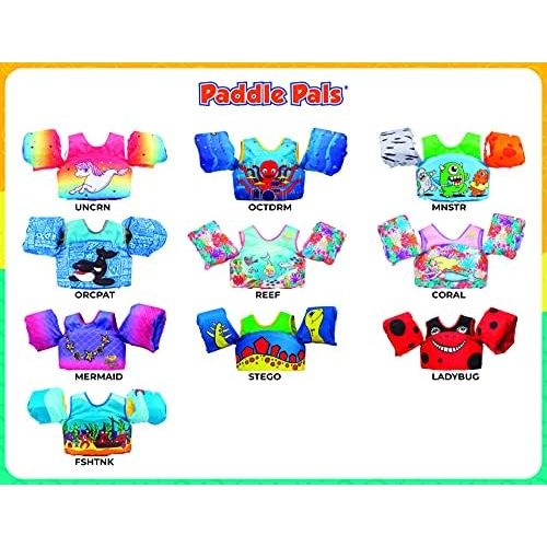  Body Glove Paddle Pals Learn to Swim Life Jacket - The Safest U.S. Coast Guard Approved Learn-to-Swim Aid