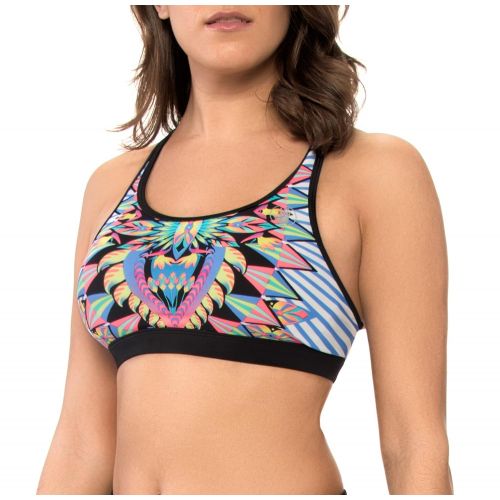  Body Glove Womens Look at Me Equalizer Sports Bra Bikini Top