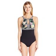 Body Glove Skye Womens Olivia High-Neck One Piece Swimsuit