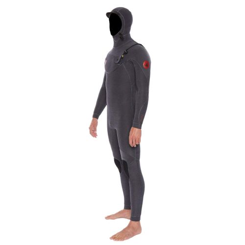  Body Glove Red Cell Slant Zip Hooded Fullsuit 6/5/4 mm (Jet Black) Wetsuit