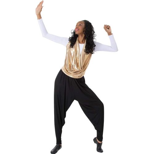  Body Wrappers Womens Drapey Comfort Dance Pants