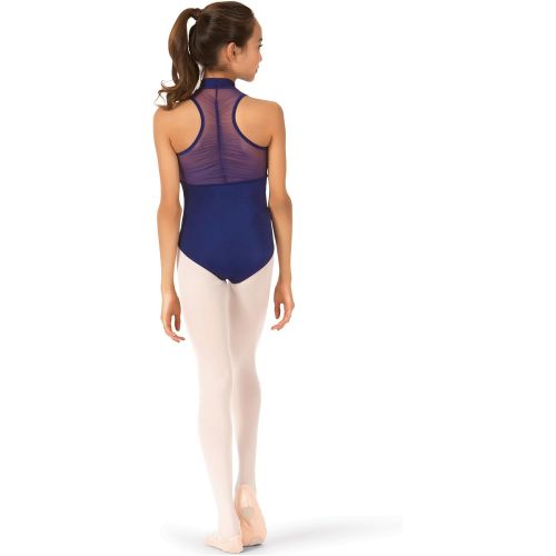  Body Wrappers P1002 Womens Power Mesh Zip Front Leotard