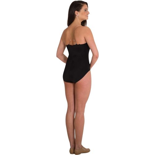  Body Wrappers 266 Womens Under Wraps Microfiber Leotard