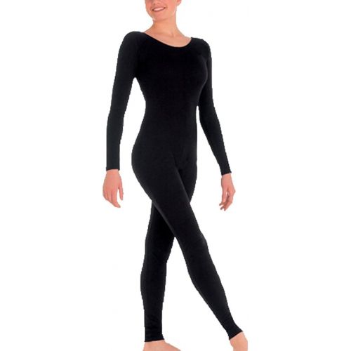  Body Wrappers Girls Long Sleeve Nylon Unitards