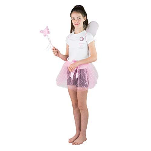  Bodysocks Girls Pink Fairy Fancy Dress Costume (3-5 Years)