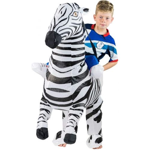  Bodysocks Inflatable Zebra Fancy Dress Costume