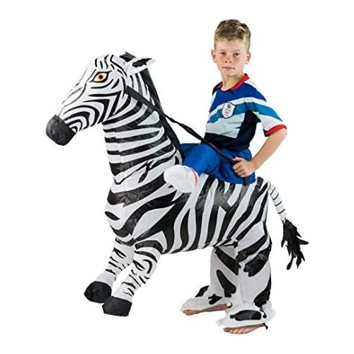  할로윈 용품Bodysocks Inflatable Zebra Fancy Dress Costume