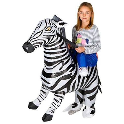  할로윈 용품Bodysocks Inflatable Zebra Fancy Dress Costume