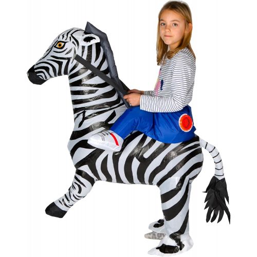  할로윈 용품Bodysocks Inflatable Zebra Fancy Dress Costume