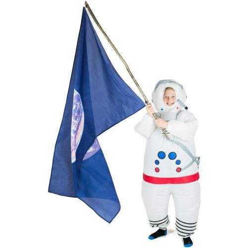  Bodysocks Kids Inflatable Spaceman Fancy Dress Costume