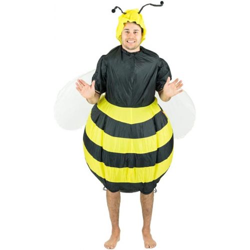  할로윈 용품Bodysocks Fancy Dress Bumble Bee Inflatable Costume for Adults (One Size)