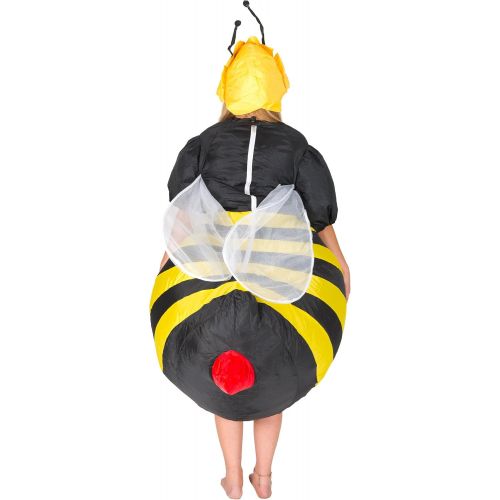  할로윈 용품Bodysocks Fancy Dress Bumble Bee Inflatable Costume for Adults (One Size)