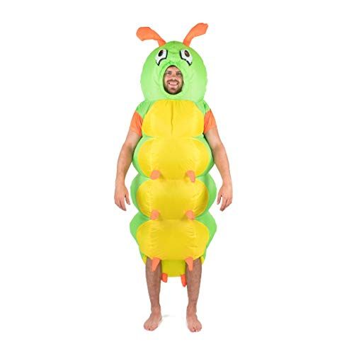  할로윈 용품Bodysocks Fancy Dress Caterpillar Inflatable Costume for Adults (One Size)