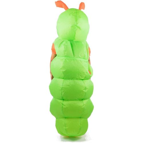 할로윈 용품Bodysocks Fancy Dress Caterpillar Inflatable Costume for Adults (One Size)