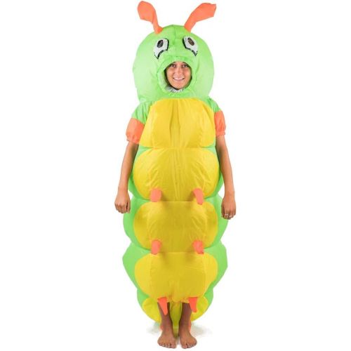  할로윈 용품Bodysocks Fancy Dress Caterpillar Inflatable Costume for Adults (One Size)