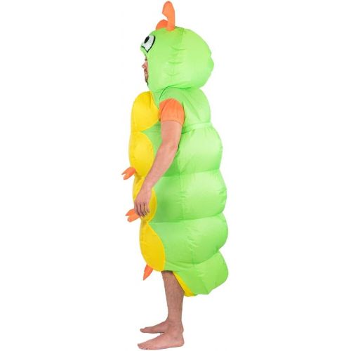  할로윈 용품Bodysocks Fancy Dress Caterpillar Inflatable Costume for Adults (One Size)