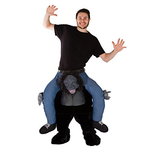  할로윈 용품Bodysocks Fancy Dress Bodysocks Adult Stuffed Carry On Gorilla Fancy Dress Costume