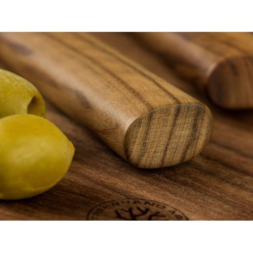  Boeker Damast Olive Messerset