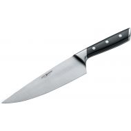 Boeker Boker 03BO501 Forge Chefs Knife with 7 18 in. Blade, Black