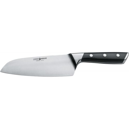  Boeker Boker 03BO501 Forge Chefs Knife with 7 18 in. Blade, Black