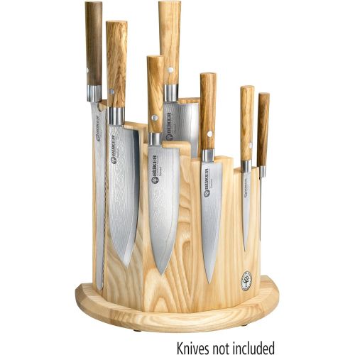  Boeker Boker 30402 Wood Magnetic Knife Block, Makassar