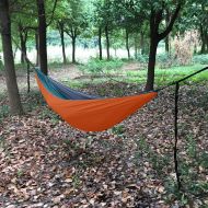 Boenkj boenkj Hammock Camping Double & Single with Tree Straps Outdoor Camping Warm Cover Windproof and Cold Leisure Hammock Accessories Cotton Hammock