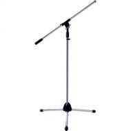 Bogen SB6 Adjustable Tripod Microphone Stand with Boom (Chrome)