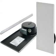 Bogen CSD1X2 - Drop-in Ceiling Mounted Speaker with Back Can & Recessed Volume Control (Pair, Off White)