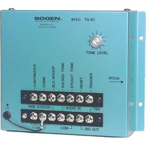  Bogen TG4C - Multiple Tone Generator for Paging Systems