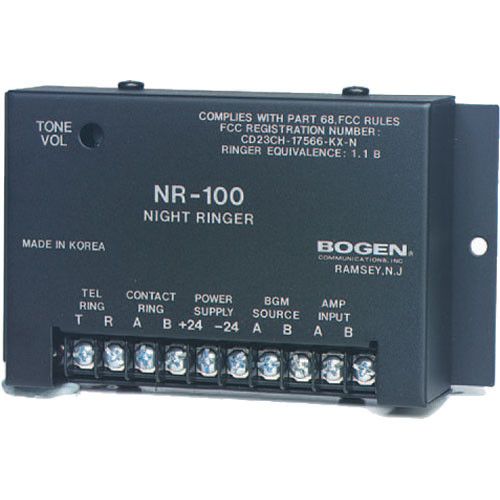  Bogen NR100 Night Ringer - After Hours Telephone Alert System