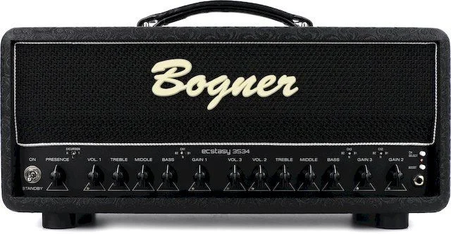  Bogner Ecstasy 3534 35-watt 3-channel Tube Head Demo