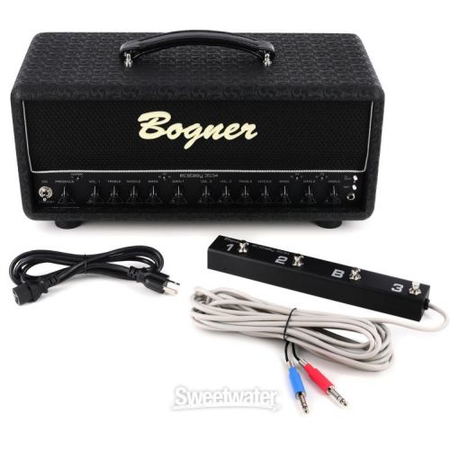  Bogner Ecstasy 3534 35-watt 3-channel Tube Head Demo