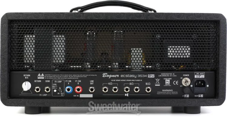  Bogner Ecstasy 3534 50-watt Tube Head