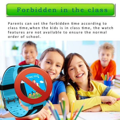  Bohongde Smart Phone Watch,Kids Smart Watch with GPS Tracker for Kids Boys Girls, Children Wristwatch with SIM Card SOS Anti-Lost Alarm Monitor Camera Flashlight Sports Outdoor for iOS Andr