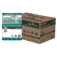 Boise Paper BOISE ASPEN 30% Recycled Multi-Use Copy Paper, 8.5 x 11 Letter, 92 Bright, 20 lb, 10 Ream Carton, 5,000 Sheets (054901)